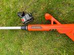 Accu Kantentrimmer Black+Decker, Tuin en Terras, Grastrimmers, Ophalen, Gebruikt, 10 tot 30 cm, Accu