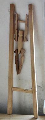 Houten kantelpoppetje, Ophalen of Verzenden, Zo goed als nieuw, Overige typen