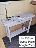 Te koop sidetables 100x30x75, Huis en Inrichting, Tafels | Sidetables, Ophalen, 25 tot 50 cm, Rechthoekig
