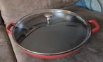 Nieuwe wokpan, Gietijzer, Nieuw, Ophalen of Verzenden, Keramische plaat
