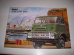 TOP folder DAF vrachtwagens serie 2200-2400 jaren 60, Boeken, Auto's | Folders en Tijdschriften, Ophalen of Verzenden, Zo goed als nieuw