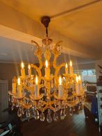 Kroonluchter Asfour kristal Maria Theresia, Ophalen, Zo goed als nieuw, Glas, Maria Theresia