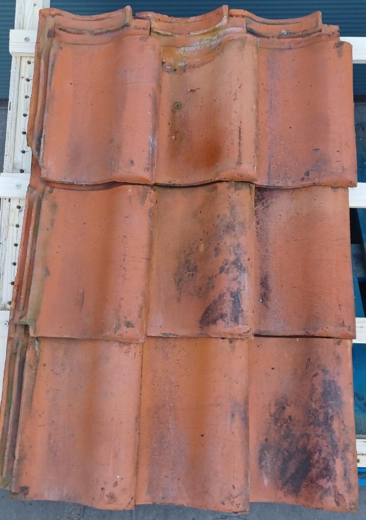 OVH, Opnieuw Verbeterde Hollandse dakpannen, rood, Doe-het-zelf en Verbouw, Dakpannen en Dakbedekking, Gebruikt, Dakpannen, Steen of Klei