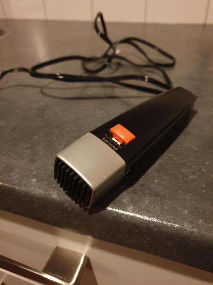 Vintage Philips Microfoon - Klassieker!, Witgoed en Apparatuur, Persoonlijke-verzorgingsapparatuur, Gebruikt, Overige typen, Ophalen of Verzenden