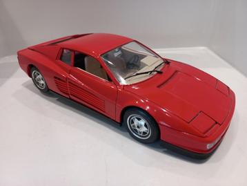 Ferrari Testarossa Bburago 1:18 modelauto beschikbaar voor biedingen