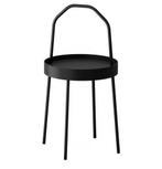 Ikea BURVIK Tafeltje, zwart, 38 cm, Huis en Inrichting, Ophalen, Zo goed als nieuw, Zwart