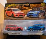 Hot Wheels 2-pack Subaru & Mitsubishi, 333 Continental Boulevard El Segundo, CA 90245 USA, Nieuw, Ophalen of Verzenden, Mattel