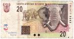 Bankbiljet:  ZUID AFRIKA  -  20 rand, Verzenden, Zuid-Afrika, Los biljet