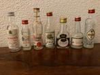 15 miniatuur drankflesjes (meeste leeg), Verzamelen, Ophalen of Verzenden