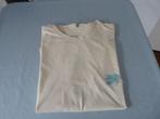 Beige tshirt met lichtblauwe opdruk van Jack & Jones mt XXL, Beige, Overige maten, Ophalen of Verzenden, Zo goed als nieuw
