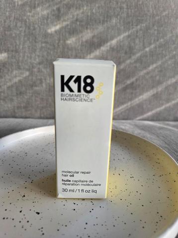 K18 Molecular Repair Oil 30ml - Zo goed als nieuw! beschikbaar voor biedingen