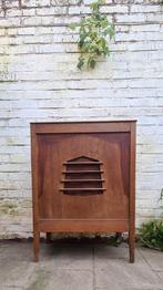Vintage Audiomeubel met oude Speaker, Ophalen