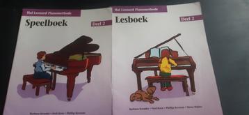 Hal Leonard Pianomethode Lesboek + speelboek dl 2 beschikbaar voor biedingen
