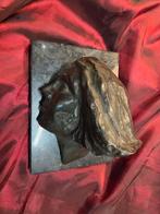 Meisjeskopje, brons, Corrie Ammerlaan van Niekerk, Antiek en Kunst, Antiek | Koper en Brons, Ophalen of Verzenden