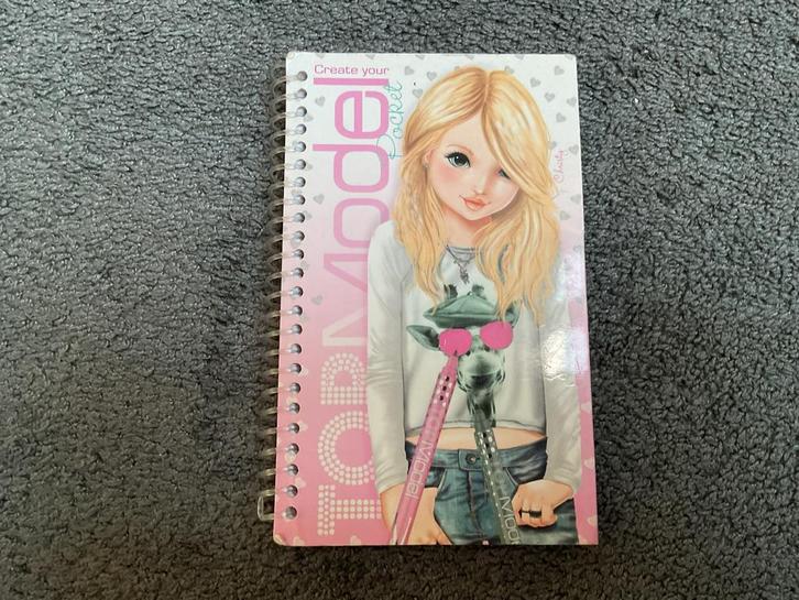 TopModel Pocket Tekenboek.Zgan, Kinderen en Baby's, Speelgoed | Educatief en Creatief, Zo goed als nieuw, Knutselen, Ophalen of Verzenden