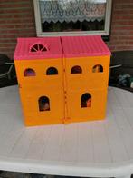Dora poppenhuis met meubeltjes, Kinderen en Baby's, Speelgoed | Buiten | Speelhuisjes, Ophalen, Gebruikt, Kunststof