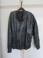 LEREN JACK, MAAT 54 ZWART, Ophalen, Gedragen, Zwart