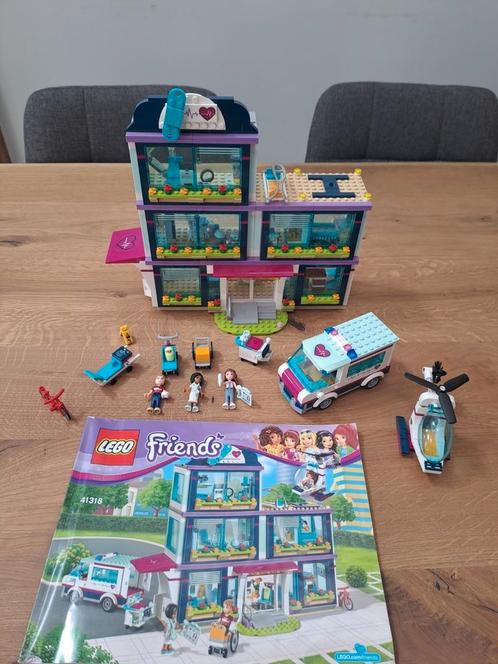 Lego Friends 41318 Heartlake Ziekenhuis, Kinderen en Baby's, Speelgoed | Duplo en Lego, Zo goed als nieuw, Ophalen of Verzenden