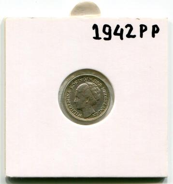 10 cent 1942 Pp  Koningin Wilhelmina beschikbaar voor biedingen