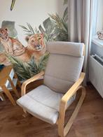 Ikea Poang Stoel - Hillared Kussen, Huis en Inrichting, Fauteuils, Gebruikt, 75 tot 100 cm, Ophalen of Verzenden, 50 tot 75 cm