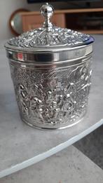 VERZILVERDE  DOUWE EGBERTS  THEE OF SUIKER BUSJE, Antiek en Kunst, Antiek | Goud en Zilver, Ophalen of Verzenden