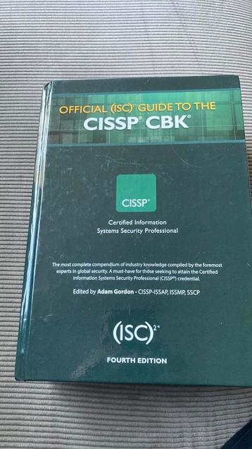 Official (ISC)2 Guide to the CISSP CBK 4E beschikbaar voor biedingen