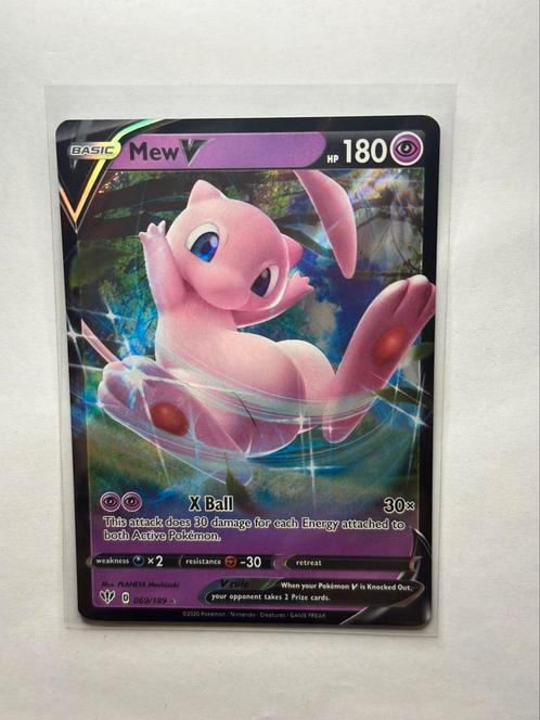 Pokemon Mew (069), Hobby en Vrije tijd, Verzamelkaartspellen | Pokémon, Zo goed als nieuw, Losse kaart, Ophalen of Verzenden