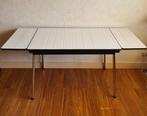 te koop: verlengbare formica eettafel retro vintage jaren 60, Huis en Inrichting, Tafels | Eettafels, Ophalen, Gebruikt, Retro vintage sixties