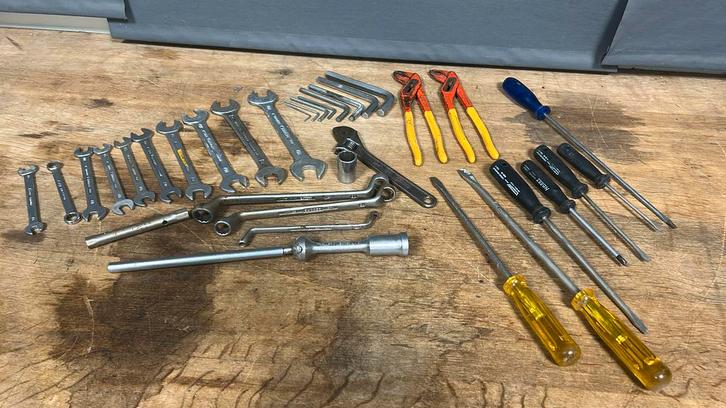 Gedore gereedschap. 34 stuks., Doe-het-zelf en Verbouw, Gereedschap | Handgereedschap, Zo goed als nieuw, Ophalen of Verzenden