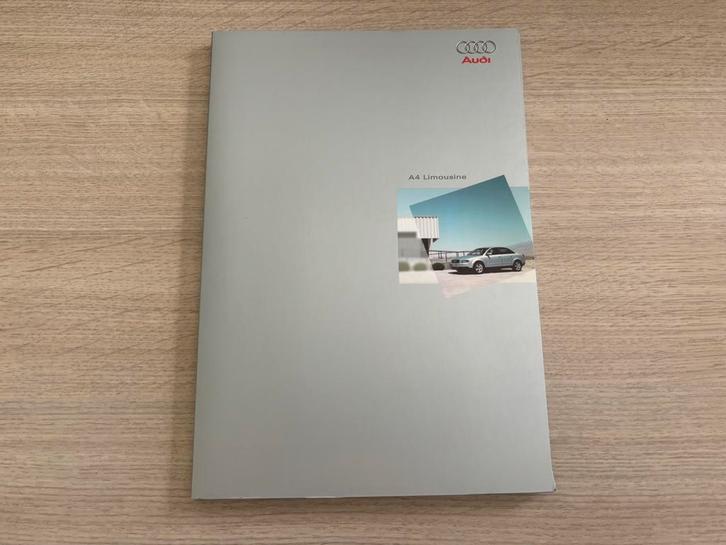 Set folders Audi A4 limousine 2001, Boeken, Auto's | Folders en Tijdschriften, Zo goed als nieuw, Audi, Ophalen of Verzenden