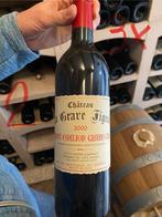 Chateau La Grave Figeac - Saint Emilion Grand Cru 2000, Ophalen, Frankrijk, Zo goed als nieuw, Rode wijn
