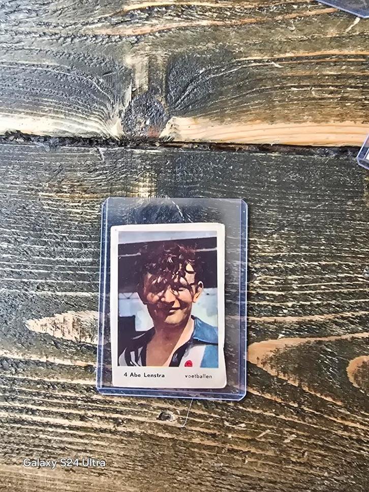 Abe Lenstra Voetbalplaatje 1952 - Parade-Cigaretten, Verzamelen, Overige Verzamelen, Gebruikt, Ophalen of Verzenden