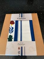 Twee nieuwe boerenbont theedoeken, Huis en Inrichting, Keuken | Servies, Ophalen of Verzenden, Zo goed als nieuw, Bord(en), Wedgwood