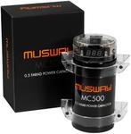 Musway Powercap 0,5 Farad MC500 Condensator, Auto diversen, Autospeakers, Audio Design, Nieuw, Am Breilingsweg 3, 76709 Kronau, Duitsland
