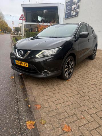 Nissan Qashqai 1.2 Tekna Dig-t 85KW 2WD 2015 Zwart beschikbaar voor biedingen