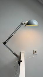 Retro burealamp, Huis en Inrichting, Lampen | Tafellampen, Ophalen, Gebruikt, 50 tot 75 cm, Metaal