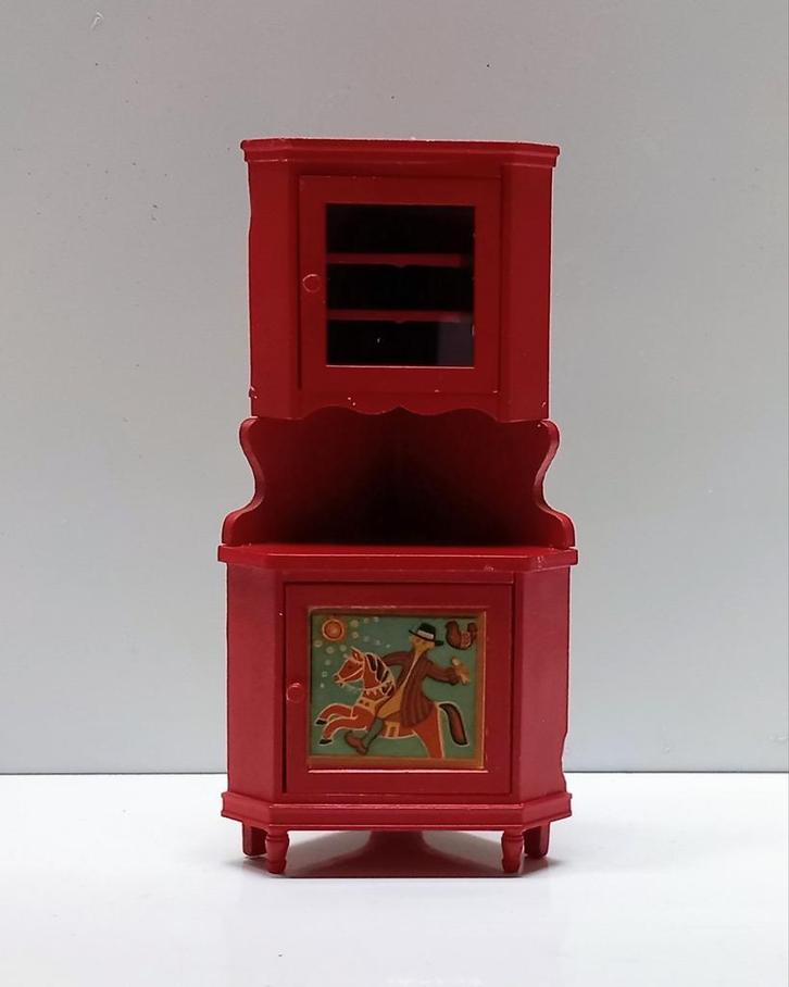 Lundby hoekkast, Kijk, Kies en Koop!, Verzamelen, Poppenhuizen en Toebehoren, Gebruikt, Gebruiksvoorwerp, Ophalen of Verzenden