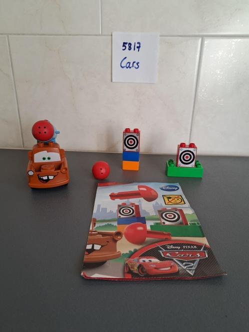 5817 cars duplo takel, Kinderen en Baby's, Speelgoed | Duplo en Lego, Zo goed als nieuw, Duplo, Complete set, Ophalen of Verzenden