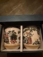 Chinese Thee Mokjes - Set van 2, Ophalen of Verzenden, Zo goed als nieuw, Glas of Kopje