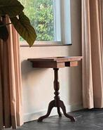 Antieke haltafel bijzettafel met lades, Antiek en Kunst, Ophalen