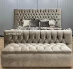 Boxsprings op Maat | Eigen Fabriek | Richmond | Comfy Wonen, Crème, Richmond, Ophalen of Verzenden, 180 cm