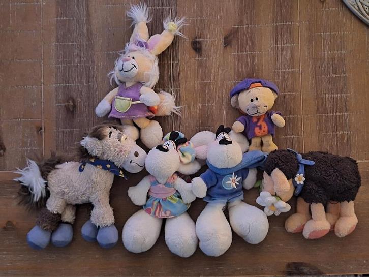 6 vrolijke Diddl knuffels – perfect voor jong en oud!, Verzamelen, Diddl, Gebruikt, Knuffel, Ophalen of Verzenden