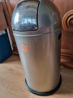 Wesco prullenbak grijs, Ophalen, Kunststof, Gebruikt, 40 liter of meer