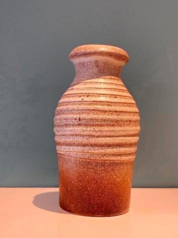 Vintage Scheurich West Germany Vaas Vaasje Bruin  beschikbaar voor biedingen