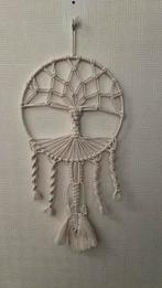 Macrame dromenvanger, creme tree of life, 25 cm diameter, Ophalen of Verzenden, Nieuw