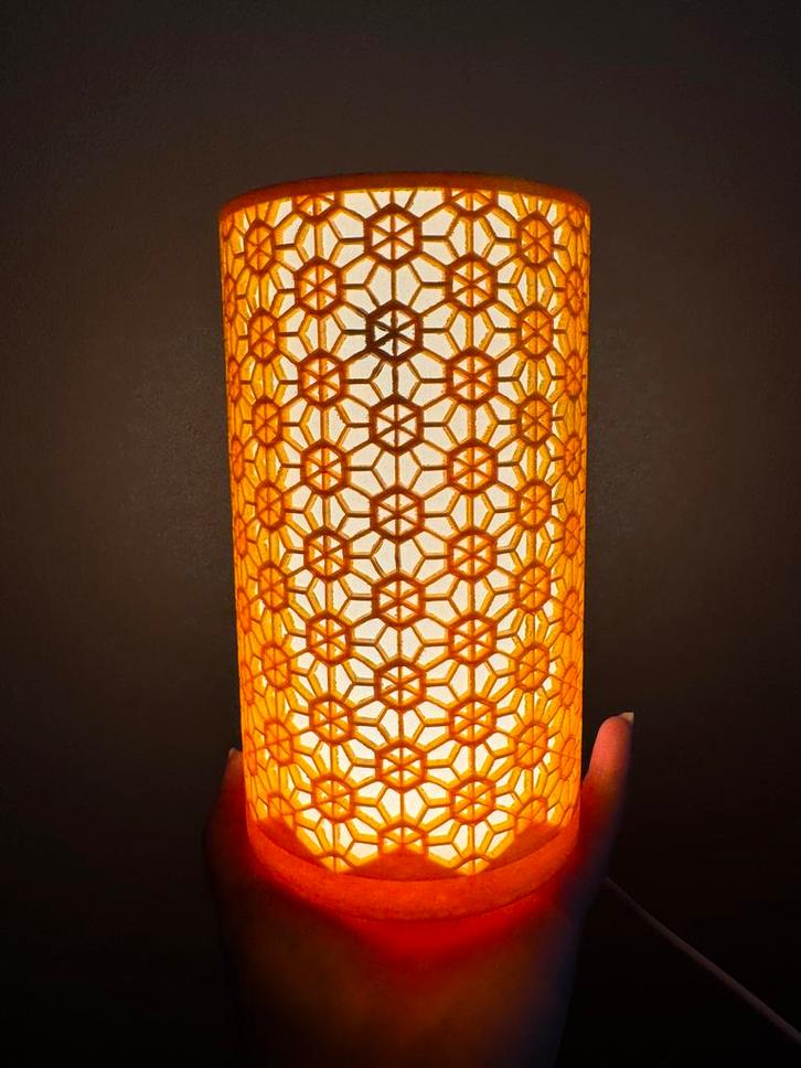 Gouden sfeerlamp, Huis en Inrichting, Lampen | Tafellampen, Minder dan 50 cm, Overige materialen, Ophalen of Verzenden