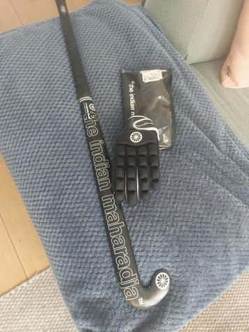 Zaalhockeystick + Handschoen Maat M beschikbaar voor biedingen