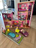 Groot Kidkraft Barbiehuis - Zeer Compleet!, Kinderen en Baby's, Speelgoed | Poppenhuizen, Ophalen, Gebruikt, Poppenhuis