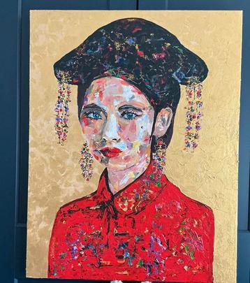 Vrouw in kunst ~ Geisha ~ atelier beschikbaar voor biedingen