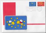 TELEBRIEF DICK BRUNA DECEMBERZEGELS UIT 1995, Postzegels en Munten, Postzegels | Nederland, Ophalen of Verzenden, Na 1940, Gestempeld